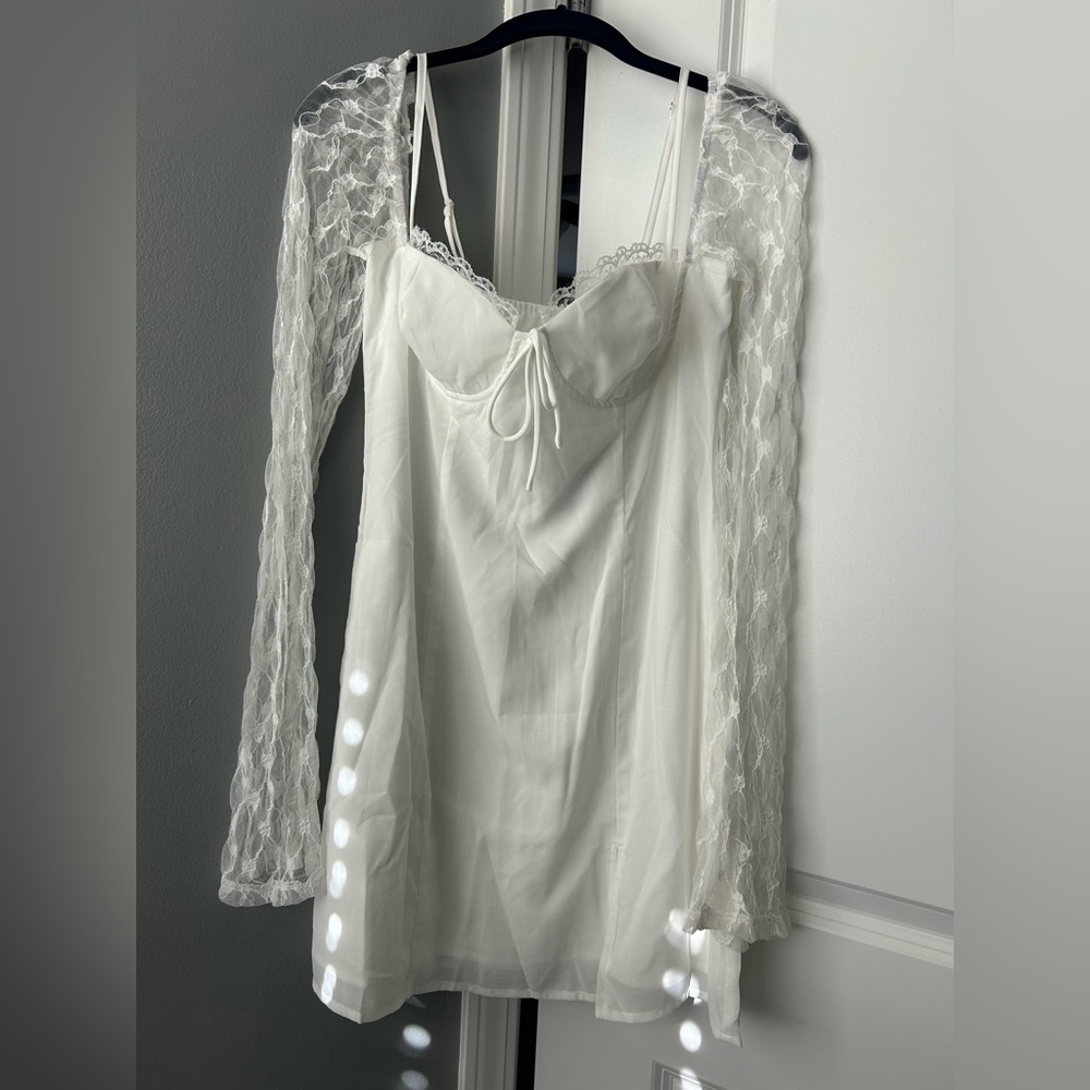 Princess Polly White Lace Chemise